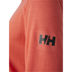 2022 Helly Hansen Womens Inshore 1/2 Zip Pullover 34249 - Hot Coral